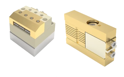 Horizontal and vertical laser diode bar stacks