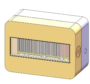 808nm vertical laser diode stack
