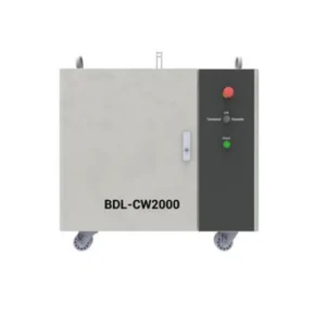 BWT BDL-CW2000-E600 450 nm 2000 W blue diode laser system in a wheeled cabinet